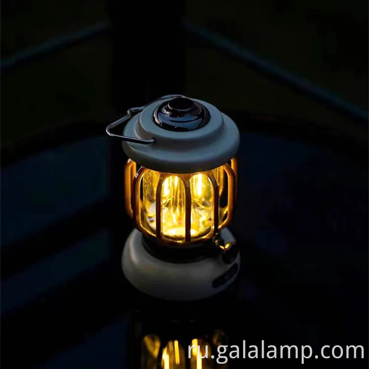 Винтажный светодиодный фонарь для кемпинга и безопасности на открытом воздухе